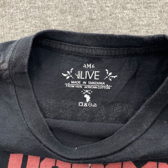 U2‎ 360 Degrees Tour Mens M Medium Band Rock Concert Tour Double Sided Dates - Picture 4 of 10